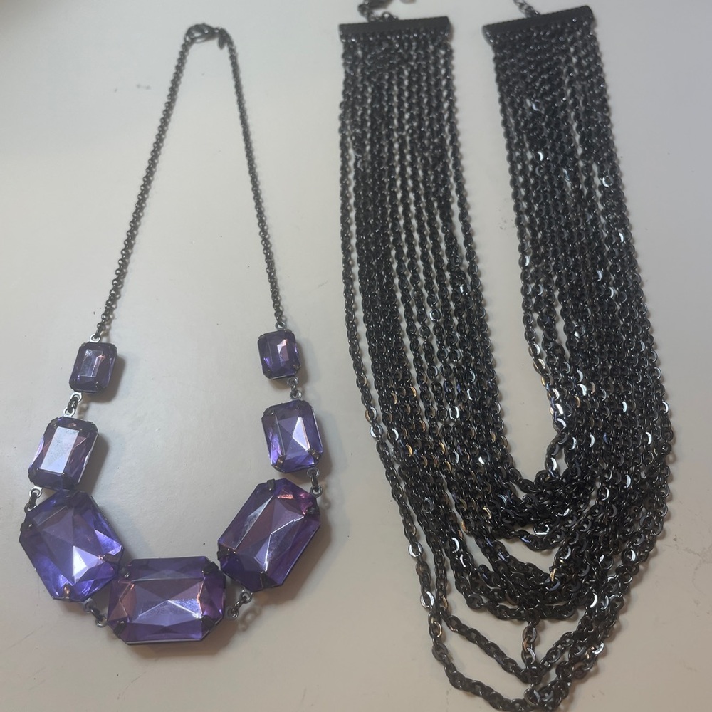 Necklace duo - I’ve styled these 2 pieces that complement each other one is Avon
